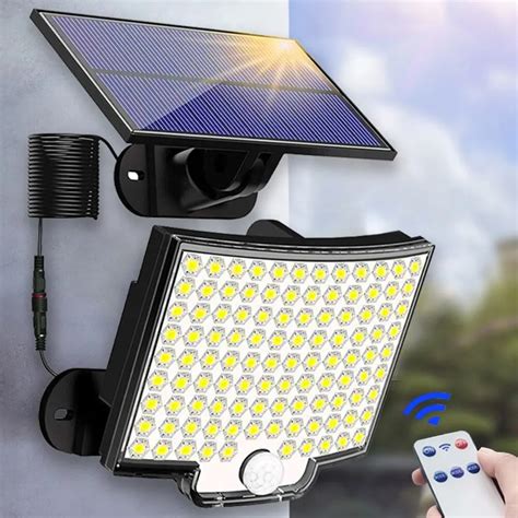 Projecteur solaire avec détecteur de mouvement 8W .